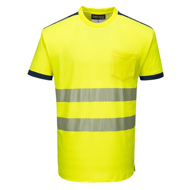 Camiseta alta visibilidad portwest t181