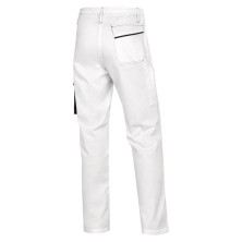 pantalon delta plus m6pan en blanco/gris