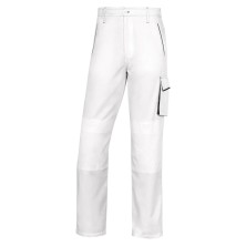 pantalon delta plus m6pan en blanco/gris