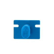 soporte mural botella plum 9564 en azul