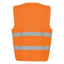 chaleco a.v. roly sirio 5063 en naranja fluor