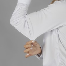 camisa mujer garys interlock cerdeña 210012 en blanco