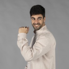 camisa garys borneo 210003 en beige
