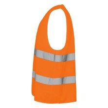 chaleco a.v. roly sirio 5063 en naranja fluor