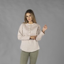 camisa mujer garys kaula 210006 en verde musgo