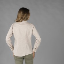 camisa mujer garys kaula 210006 en verde musgo