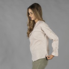 camisa mujer garys kaula 210006 en verde musgo