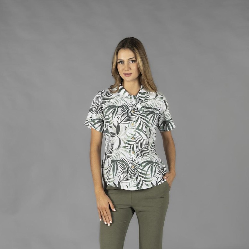 Camisa mujer garys hawaiana 210008