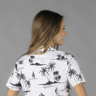 Camisa Mujer Garys Hawaiana 210008