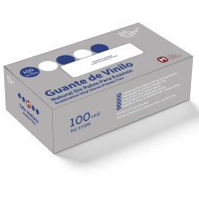 GUANTE DESECHABLE VINILO LUHEPA 8100 4,5gr