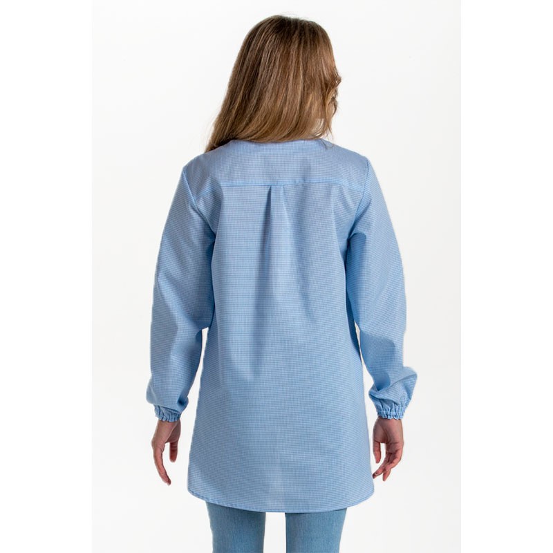 Bata maestra dyneke cuadro azul 8301606