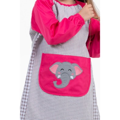 Babi Infantil Dyneke Bordado Elefante 0988221