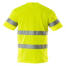 camiseta a.v. mascot 20882 en amarillo a.v.