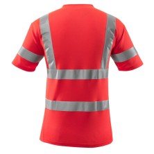 camiseta a.v. m/c mascot 18282 en rojo a.v.