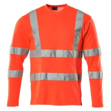 camiseta a.v. m/l mascot 18281 en rojo a.v.