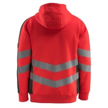 sudadera a.v. mascot 50138 en rojo a.v./antracita oscuro