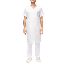 delantal prolimax polietileno 0,04mm 63312 en blanco
