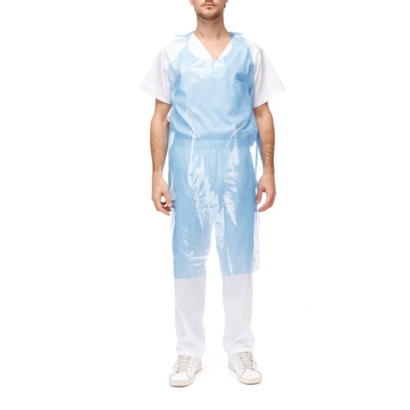 Delantal prolimax pe 0,04mm 63310 azul