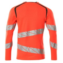 camiseta a.v. m/l mascot 19081 en rojo a.v./antracita oscuro