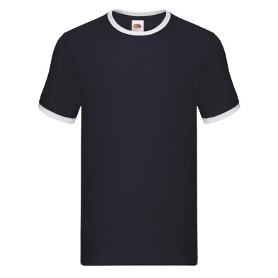 Camiseta Fruit Of The Loom Ringer
