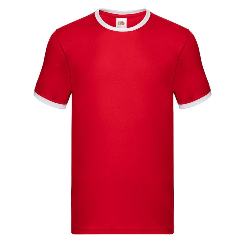 Camiseta fruit of the loom ringer