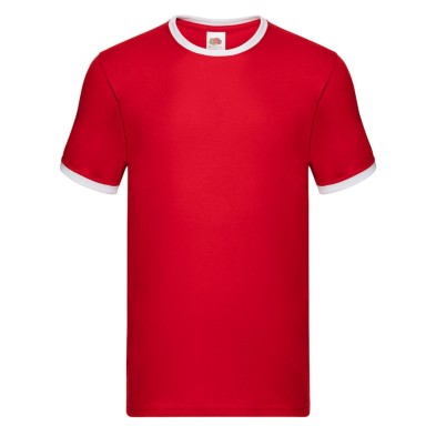 Camiseta Fruit Of The Loom Ringer