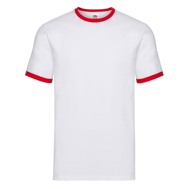 Camiseta fruit of the loom ringer