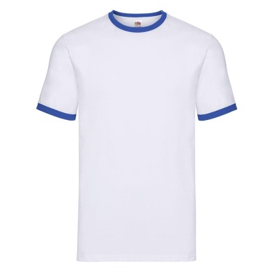 Camiseta Fruit Of The Loom Ringer