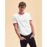 Camiseta fruit of the loom ringer