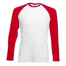 CAMISETA M/L FRUIT OF THE LOOM BASEBALL