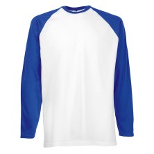 CAMISETA M/L FRUIT OF THE LOOM BASEBALL