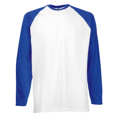 Camiseta M/L Fruit Of The Loom Baseball