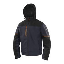 cazadora delta plus flen en azul marino/negro