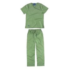 conjunto sanitario workteam b9150 en verde hierba