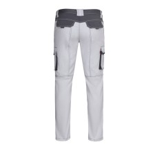 pantalon velilla 103031s en blanco/gris