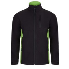 chaqueta softshell velilla 106004 en gris/amarillo