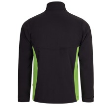 chaqueta softshell velilla 106004 en gris/amarillo