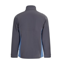 chaqueta softshell velilla 106004 en gris/amarillo