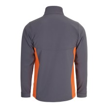 chaqueta softshell velilla 106004 en gris/amarillo