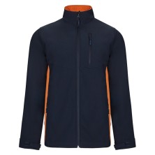 chaqueta softshell velilla 106004 en gris/amarillo