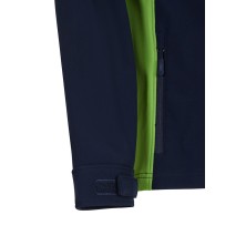 chaqueta softshell velilla 106004 en gris/amarillo