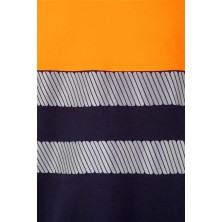 camiseta a.v. mc velilla 305509 en naranja fluor