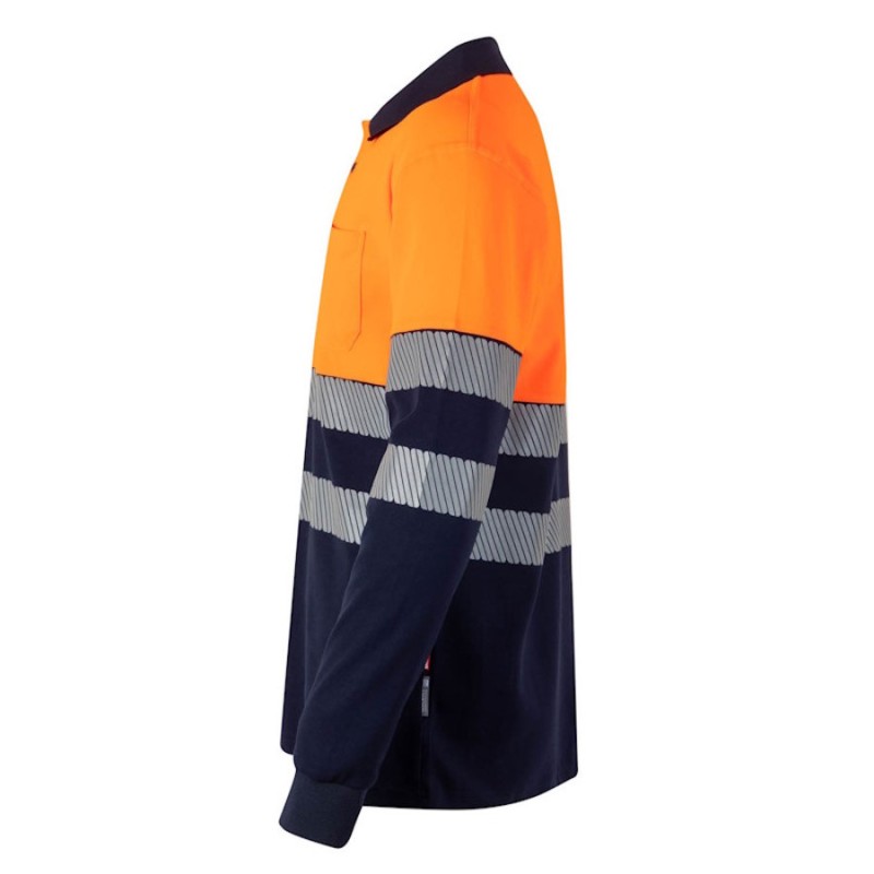 Polo a.v. ml velilla bicolor 305525