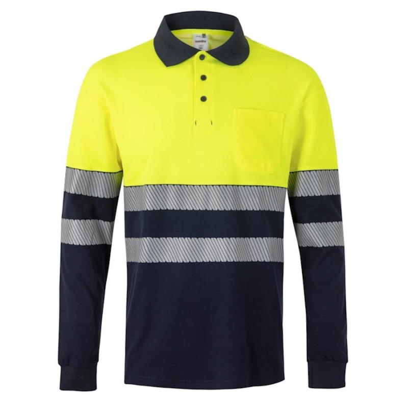 Polo a.v. ml velilla bicolor 305525