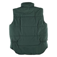 chaleco workteam s3250 en verde oscuro