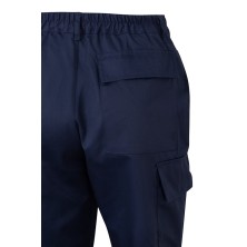 pantalón a.v. velilla 303003 en marino/amarillo fluor