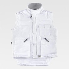 chaleco workteam s3250 en blanco
