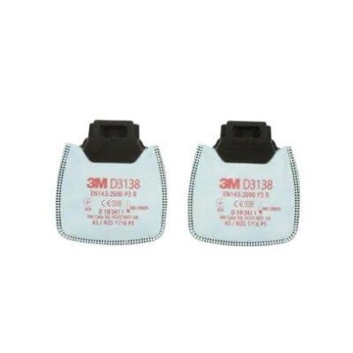 Filtro 3m Secure Click p3 R d3138 (2 Unds)