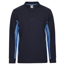 POLO M/L BICOLOR VELILLA 105514