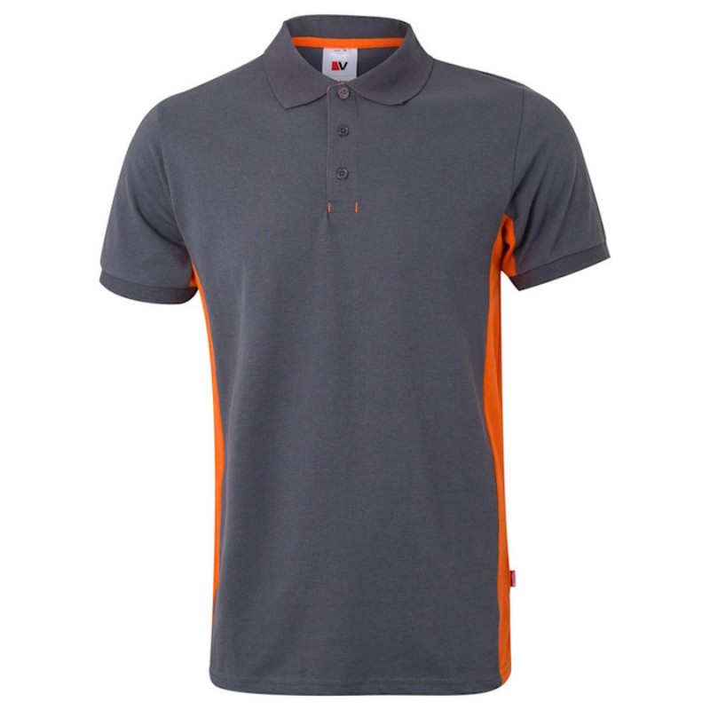 Polo m/c bicolor velilla 105504